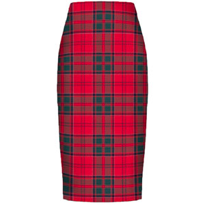 Skirt, Ladies Pencil Style, Grant Tartan